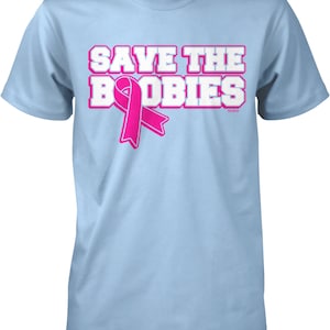 Save The Boobies, Breast Cancer Men&#39;s T-shirt, NOFO_00675