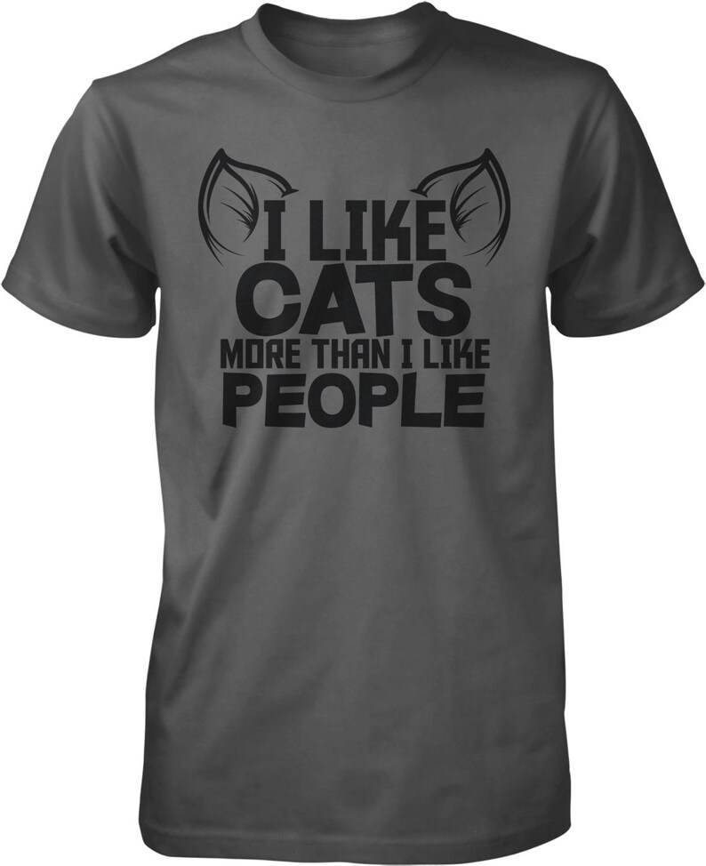 I like cats more than I like people