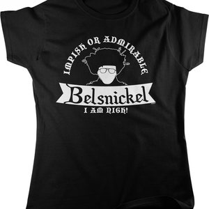 Belsnickel, Impish or Admirable, I am Nigh Women&#39;s T-shirt, NOFO_02828