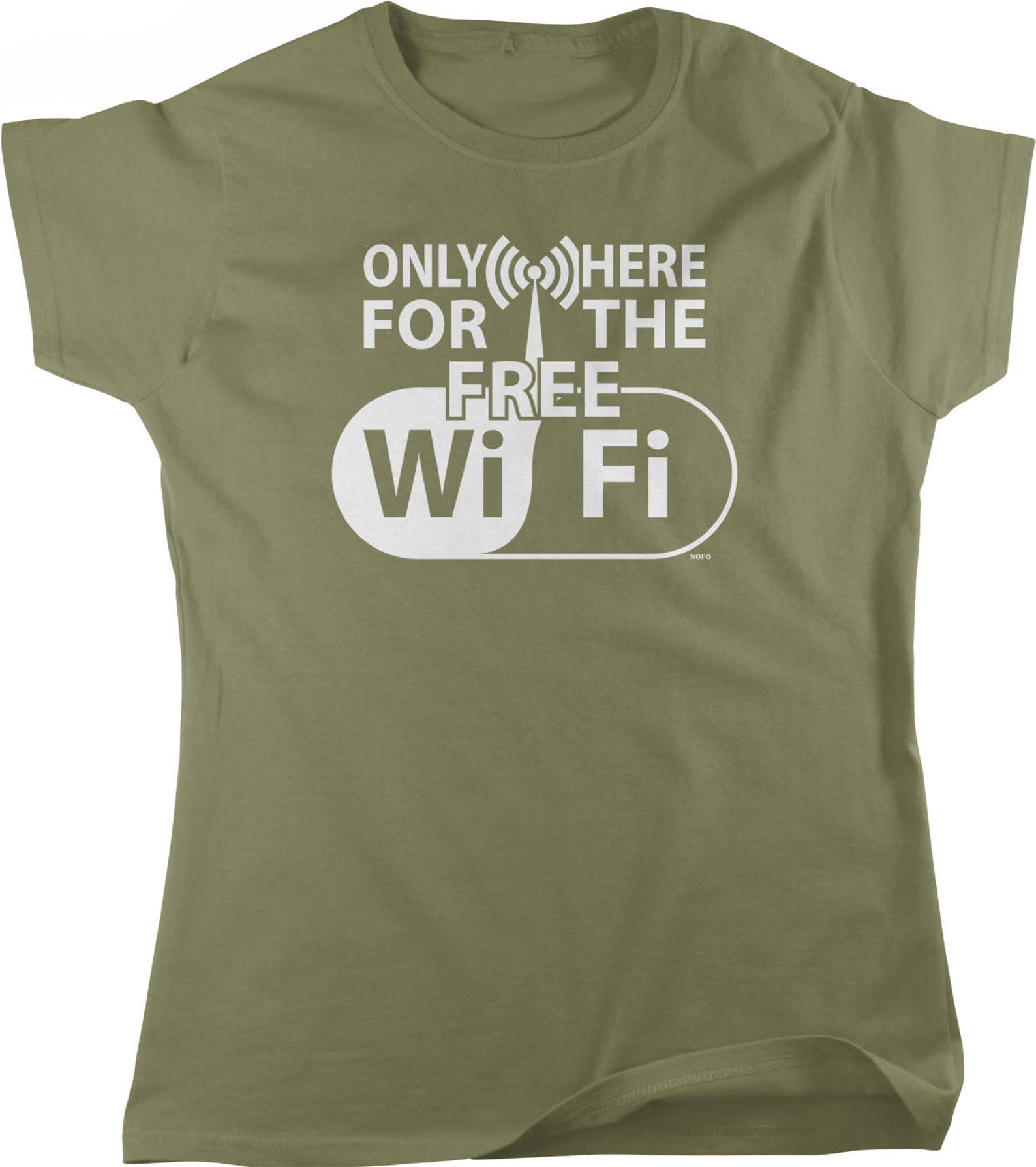 all i want for christmas is wifi t shirt