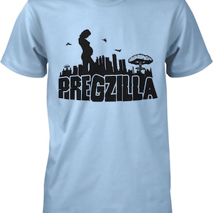 Pregzilla, Crazy Pregnant Wife, Pregnant, Pregnant Queen Men&#39;s T-shirt, NOFO_00158