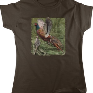 Ring Necked Pheasant, Common Pheasant, Game Bird Women&#39;s T-shirt, NOFO_00304