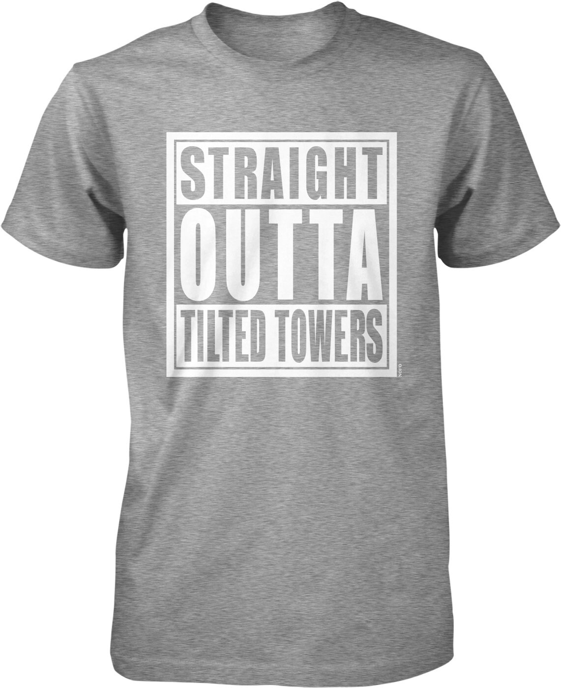 Straight Outta Tilted Towers Men's T-shirt NOFO_01364 | Etsy