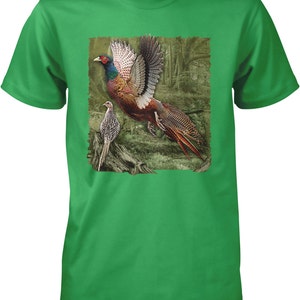 Ring Necked Pheasant, Common Pheasant, Game Bird Men&#39;s T-shirt, NOFO_00304