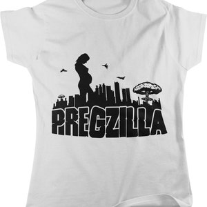 Pregzilla, Crazy Pregnant Wife, Pregnant, Pregnant Queen Women&#39;s T-shirt, NOFO_00158