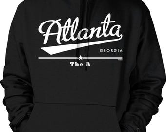 Atlanta, Georgia, The A Hooded Sweatshirt, NOFO_00884