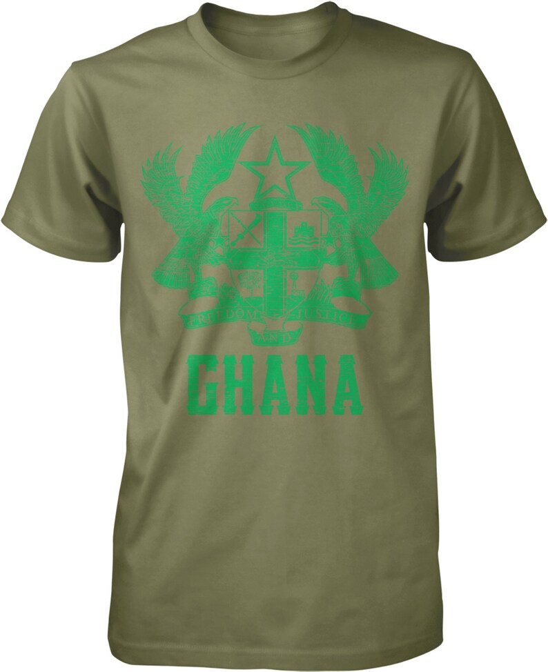 Download Ghana Coat of Arms Freedom and Justice Osu Castle Men's | Etsy