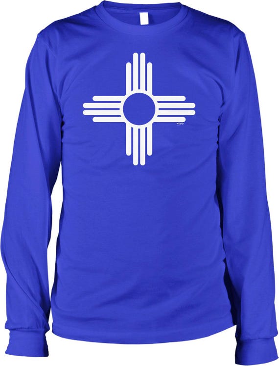 NOśWEA shirotee_wlogo New Mexico Zia Sun Symbol Long Sleeve Shirt, NOFO_00683 - Etsy