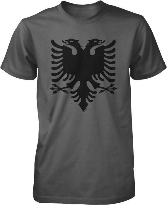 Albania Double Headed Eagle Men's T-shirt, NOFO_02049