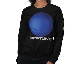 Sudadera Planet Neptune, corte clásico unisex (mezcla de algodón suave)