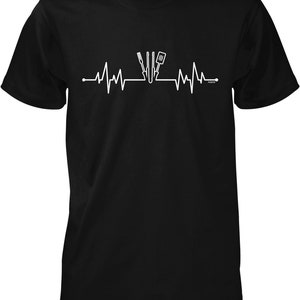 BBQ Heartbeat Men&#39;s T-shirt, NOFO_01669