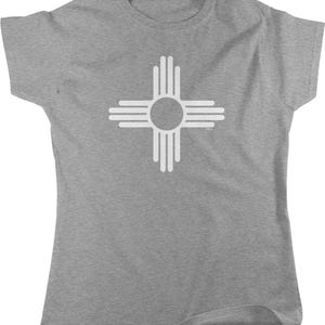 New Mexico Zia Sun Symbol Women's T-shirt, NOFO_00683