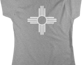 New Mexico Zia Sun Symbol Women's T-shirt, NOFO_00683