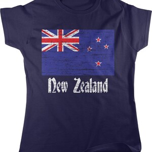 New Zealand Pride T-Shirt: Women's Kiwi Flag Tee, NOFO_00091