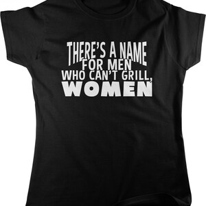 There&#39;s a Name For Men Who Can&#39;t Grill, WOMEN Women&#39;s T-shirt, NOFO_00545