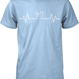 Cat Heartbeat, I Love Cats Men&#39;s T-shirt, NOFO_00622