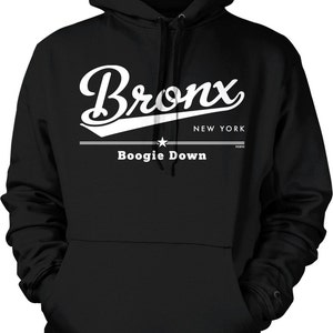 Bronx, New York, Boogie Down Hooded Sweatshirt, NOFO_00903