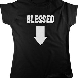 Blessed Women's Tee - Comfortable Cotton Shirt, NOFO_00639