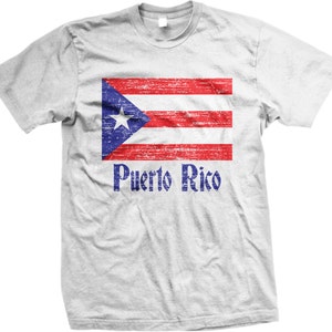 Flag of Puerto Rico, Puerto Rican Flag, Pride Men&#39;s T-shirt, NOFO_00092