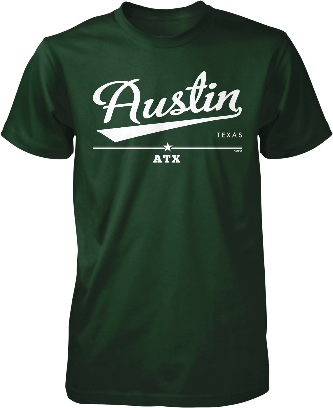 Austin, Texas, ATX Men's T-shirt, NOFO_00912