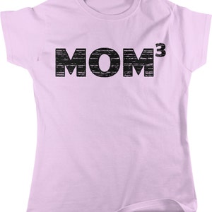 ⭐3kids-mama⭐ Mom T-shirt: Three Kids Graphic (women's Sizes S to XL