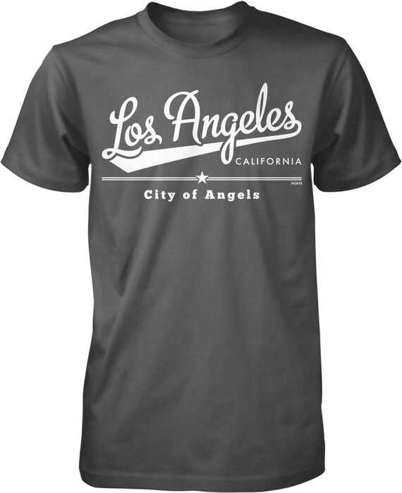Los Angeles California, City of Angels Men's T-shirt, NOFO_00872