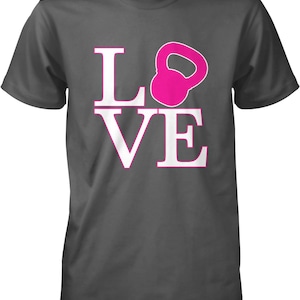 Love Kettlebell, Kettlebells, Kettlebell Workout, Plyometrics Men&#39;s T-shirt, NOFO_00216