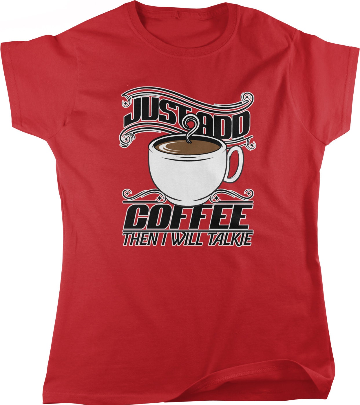 関税送料込み【DIME】Bubbly T-Shirt (Coffee) Just Add Coffee, Then I Will Talkie, Caffeine, Expresso