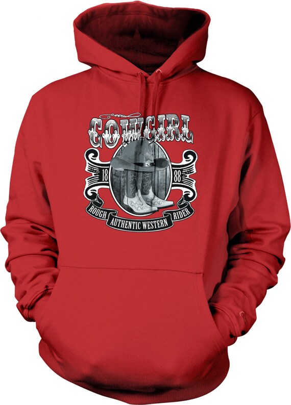 western hooded sweatshirt