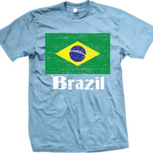 Flag of Brazil, Brazilian Flag, Auriverde Men's T-shirt, NOFO_00075