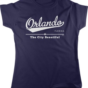 Orlando, Florida, The City Beautiful Women&#39;s T-shirt, NOFO_00895