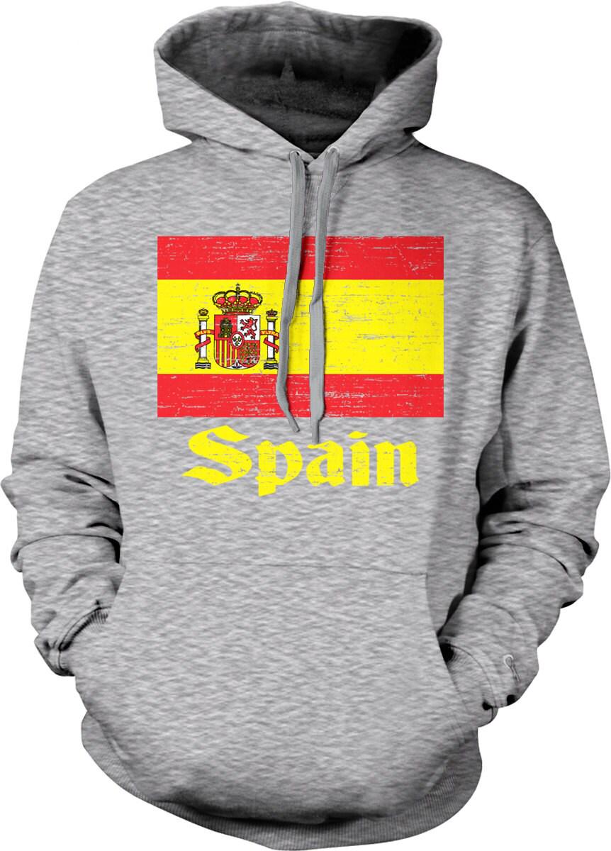 Sweat à Capuche 3D Drapeau Espagnol - Vêtement Tendance Football Pour Homme Et Femme, Confortable Et Stylé - 6