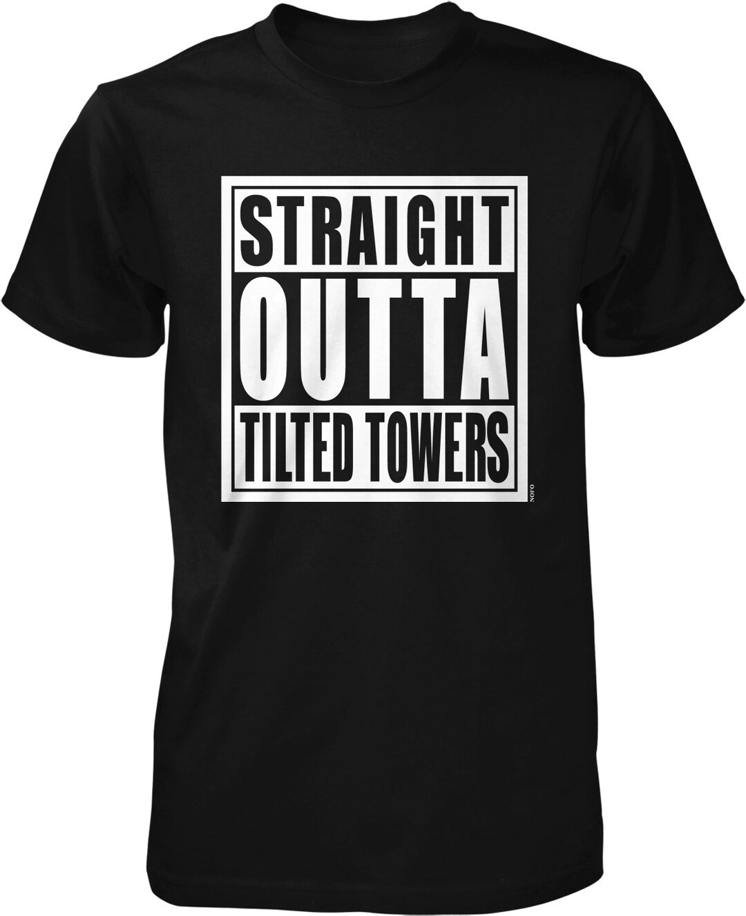 Straight Outta Tilted Towers Men's T-shirt, NOFO_01364 - Etsy