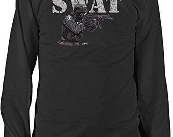 Tactical Cotton Shirt - Durable Long Sleeve Police Uniform Top, NOFO_01610