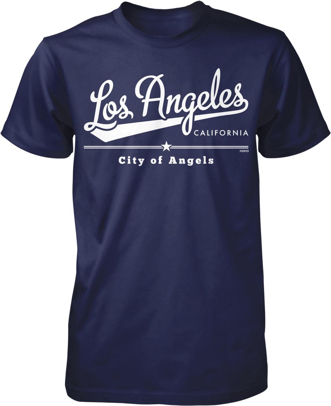 Los Angeles California, City of Angels Men's T-shirt, NOFO_00872