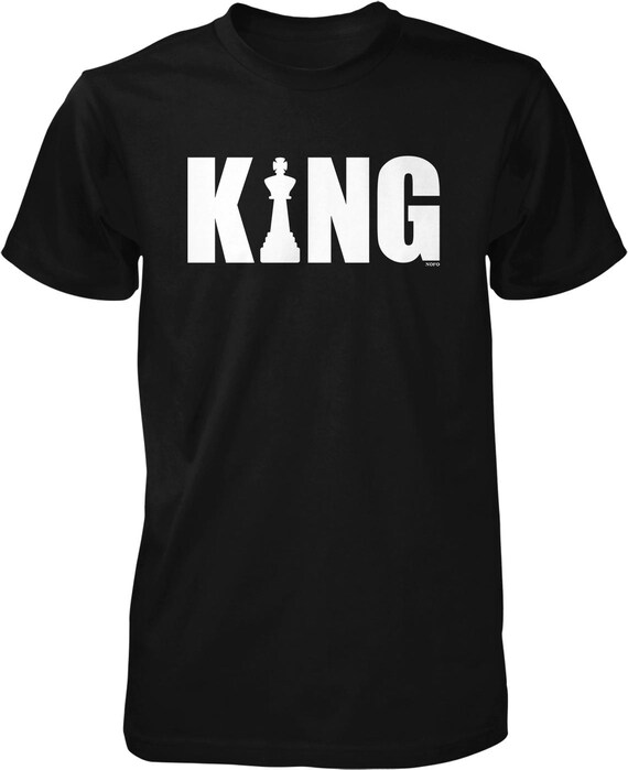 King Chess T-Shirt: Classic Cotton Tee (All Sizes), NOFO_01246