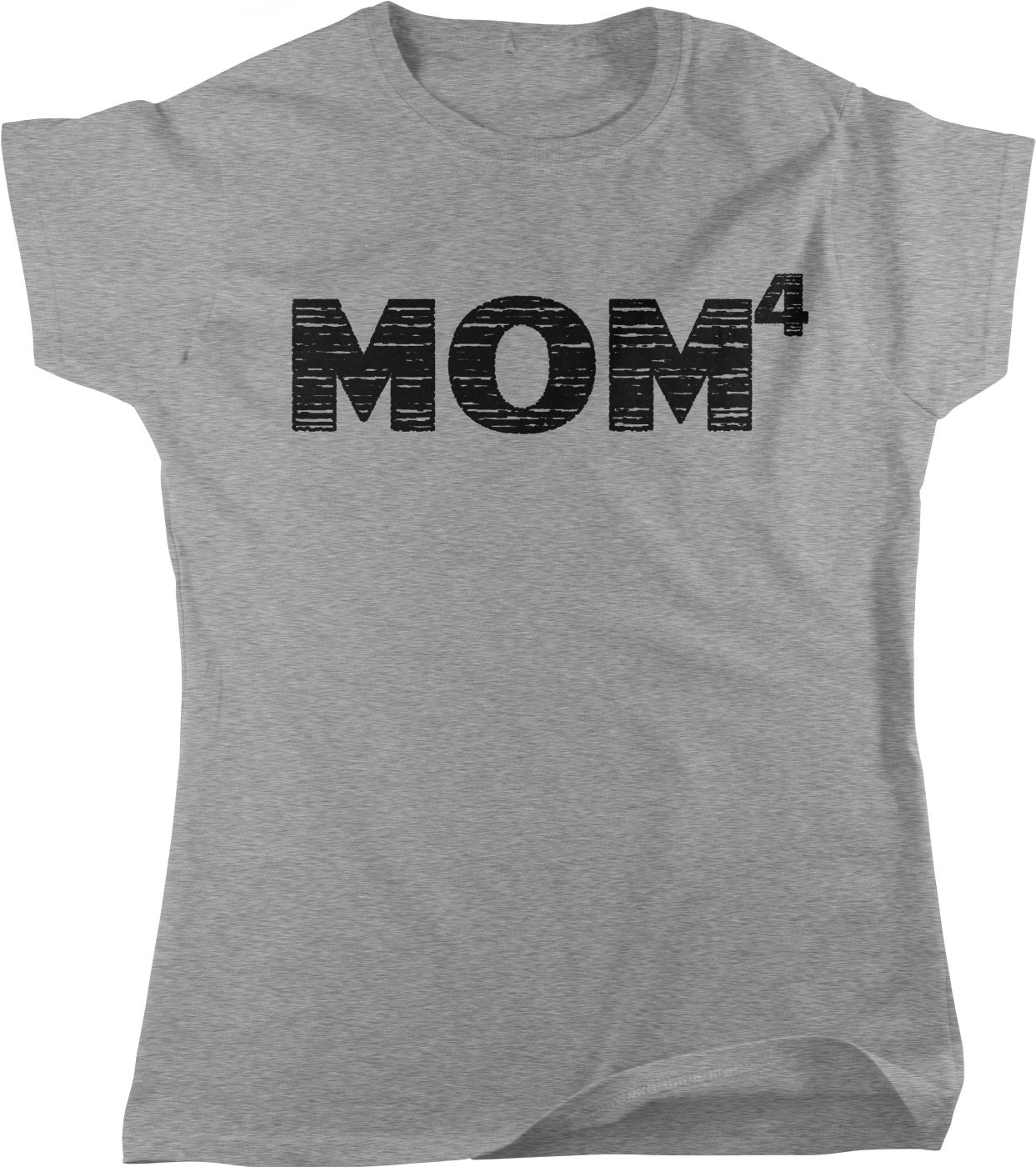 Mom4 Four Kids Mother's Day Best Mom Mother of 4 | Etsy