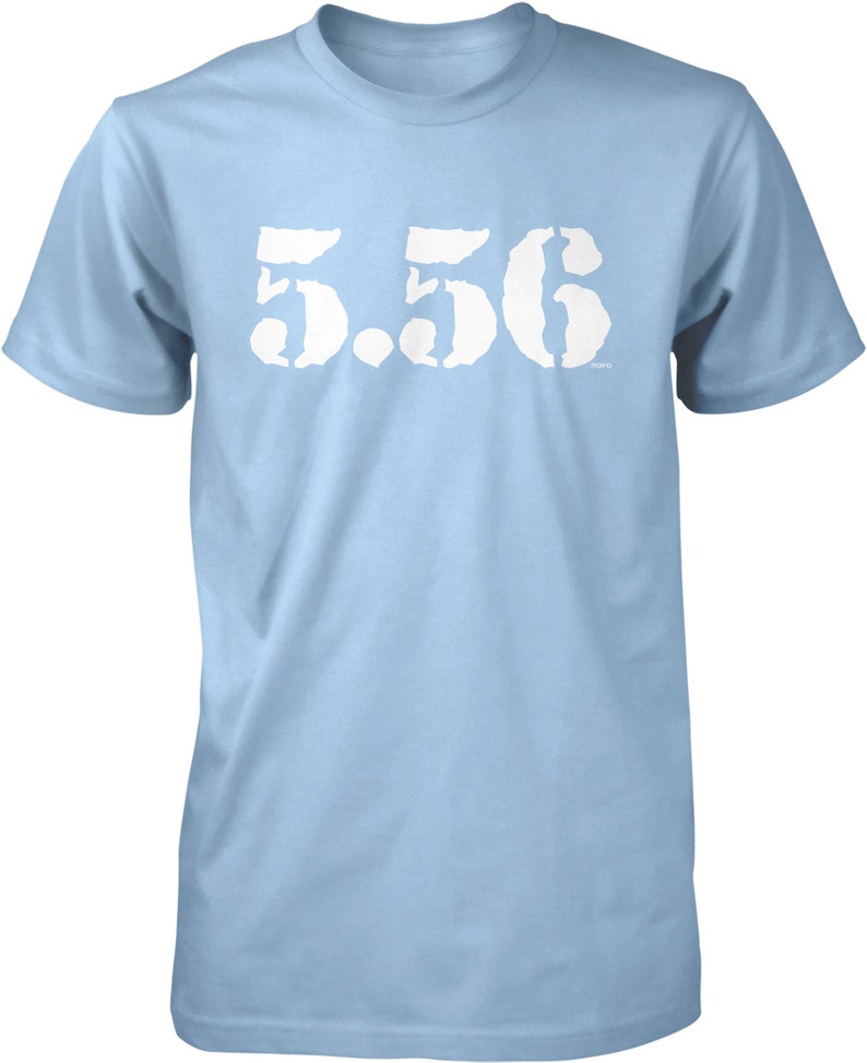 5.56 Firearm Enthusiast Men's Tshirt NOFO_00906 Etsy UK