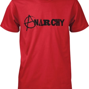 Anarchy, Political Philosophy Men&#39;s T-shirt, NOFO_00359