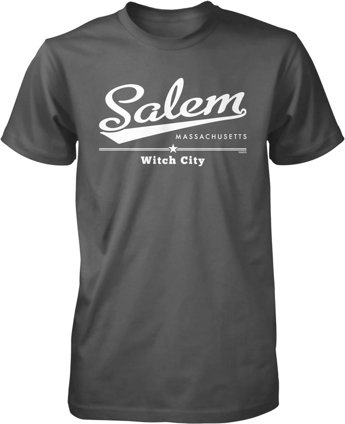 Salem Massachusetts Witch City Men's Tshirt NOFO_01177 Etsy