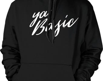 Ya Basic Hooded Sweatshirt: Cozy Cotton Blend, Unisex Fit, NOFO_02809