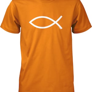 Ichthys, Ichthus, Christian Symbol, Jesus Fish Men's T-shirt, NOFO_00690