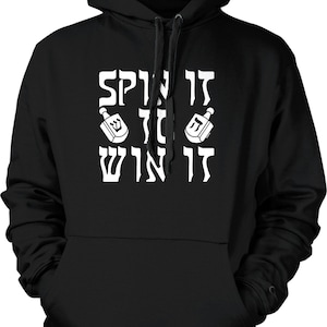 Spin It to Win It Dreidels Hooded Sweatshirt, NOFO_01908