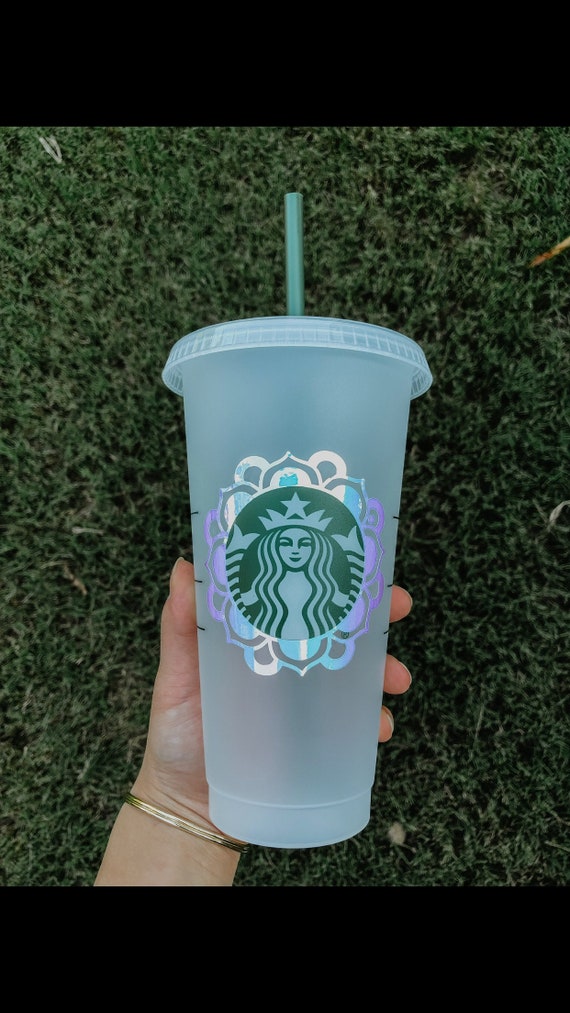 Download Starbucks Mandala Custom Tumbler Cup Starbucks Cold Cup Etsy PSD Mockup Templates