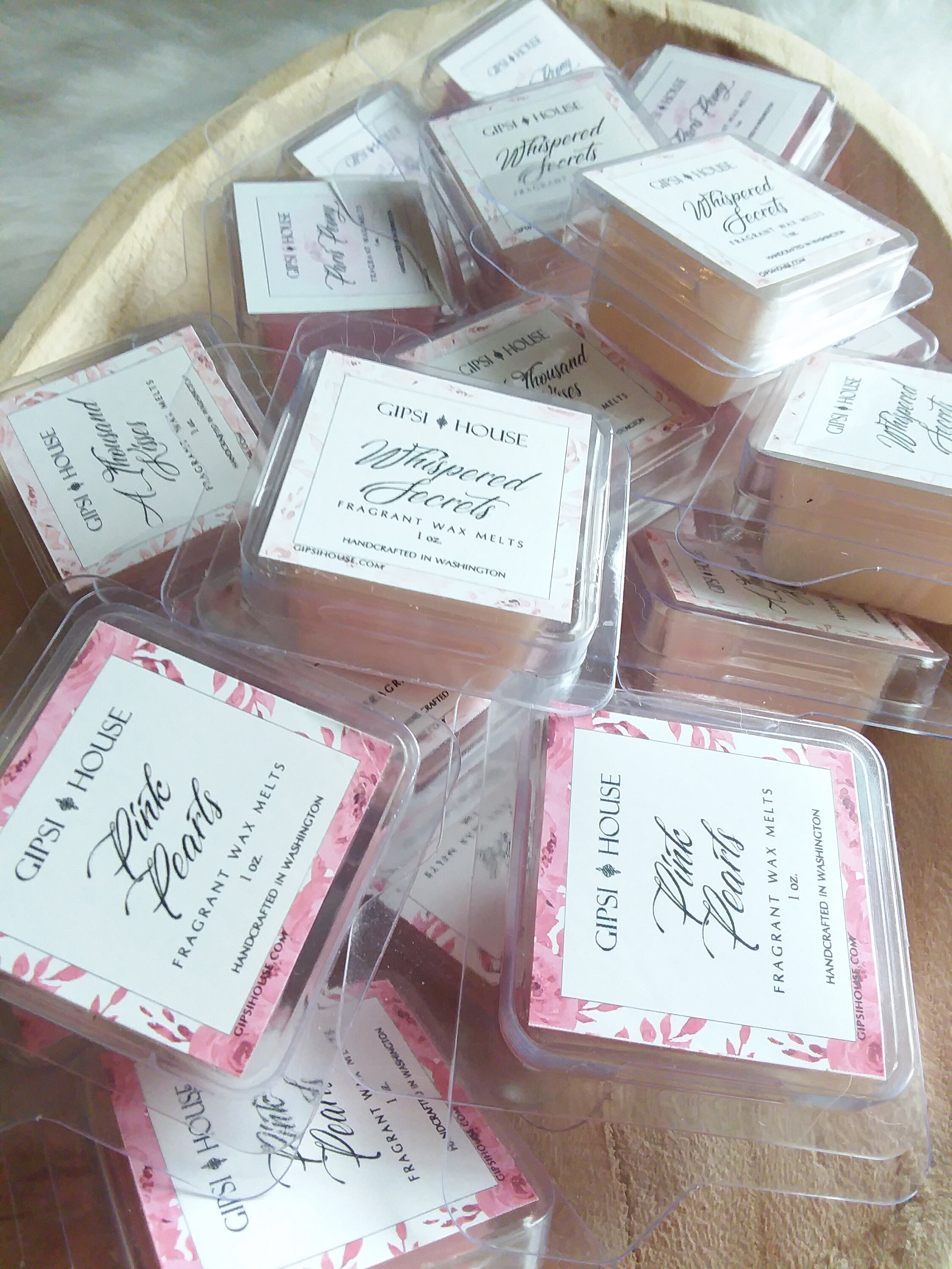 Wax Melts Clamshells 30 Pack 1 oz. Empty Plastic Containers Etsy