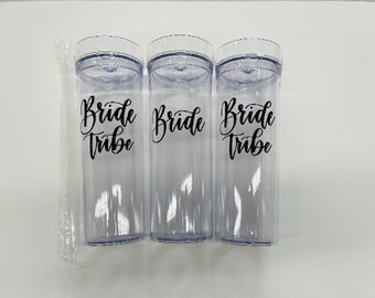 Bridal Party Tumblers - Bridal Party Gift - Bachelorette Party Tumbler - Bride & Bride Tribe Gift - Bridesmaid Gift