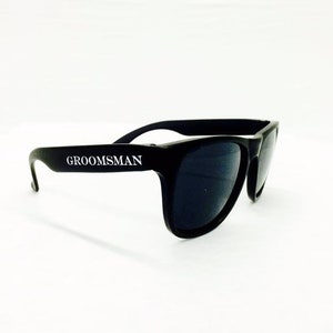 GroomsDay Printed Wedding Sunglasses Groomsmen Sunglasses image 3