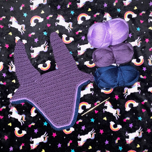 Crochet Pattern Horse and Helmet Cover Etsy