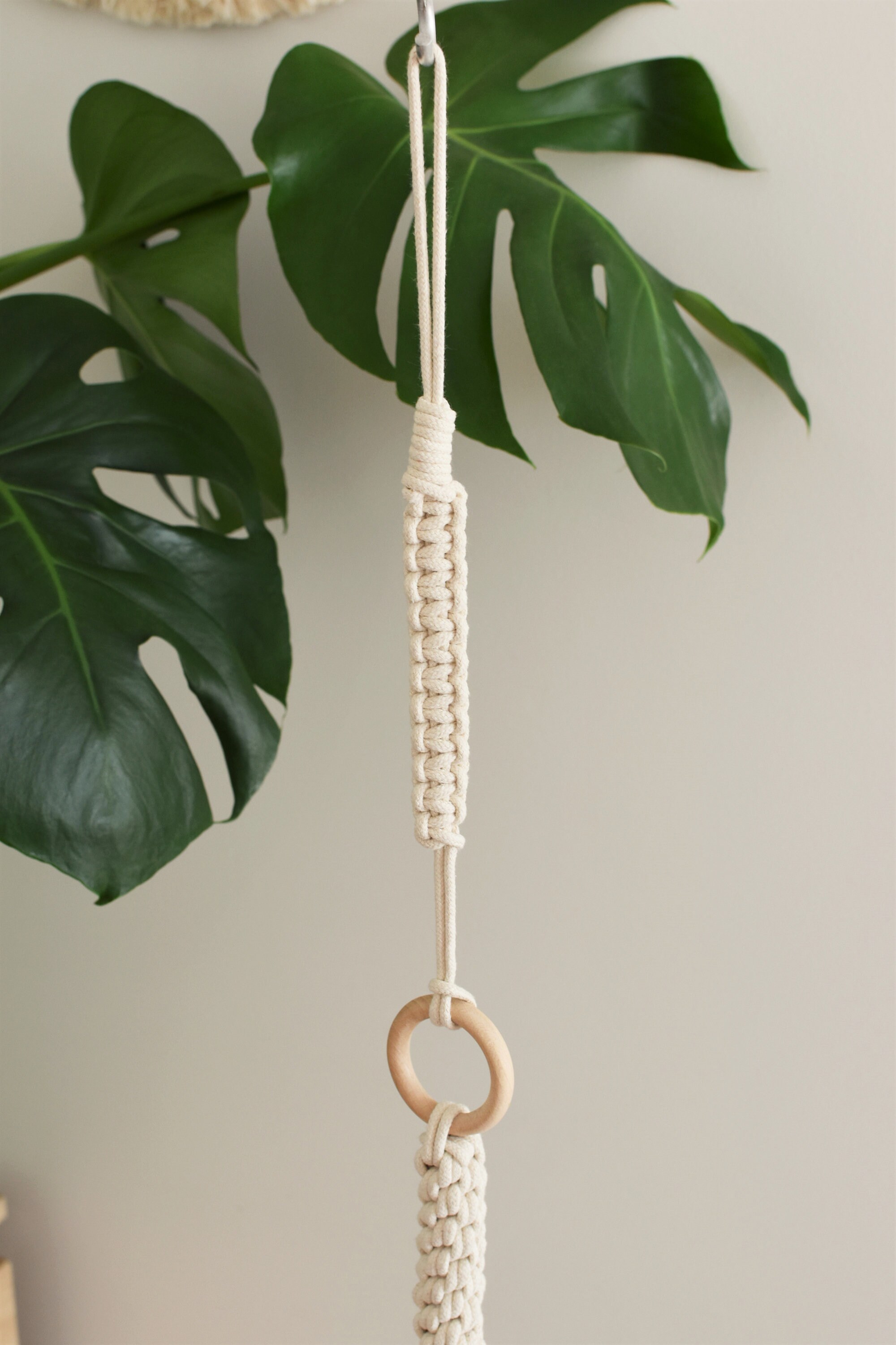 Macrame extension cord plant hanger extender macrame hanging Etsy