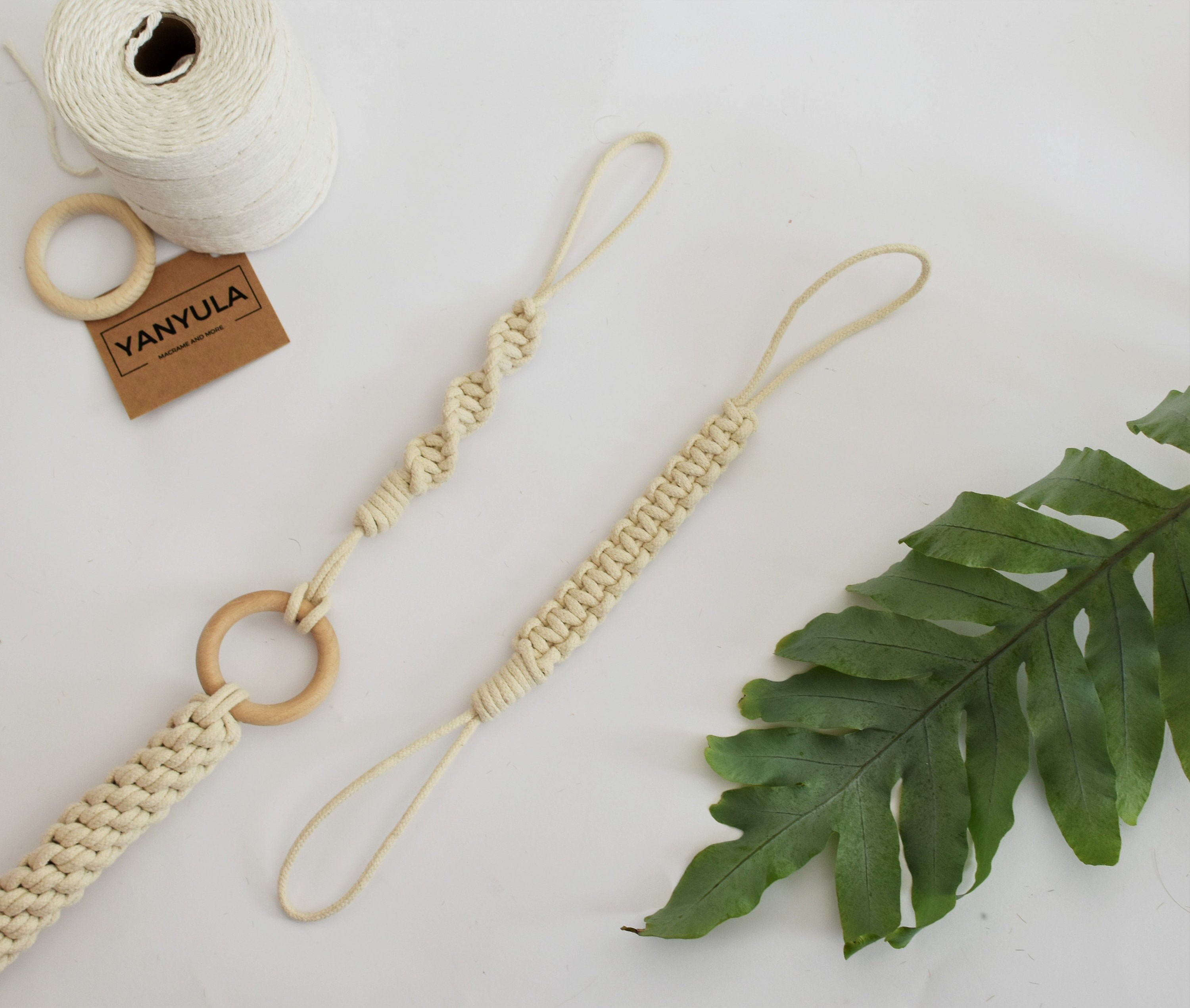 Macrame extension cord plant hanger extender macrame hanging Etsy